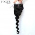 Brazilian Virgin Hair Loose Wave 4x4 Lace Closure With Baby Hair,Bleached Knots